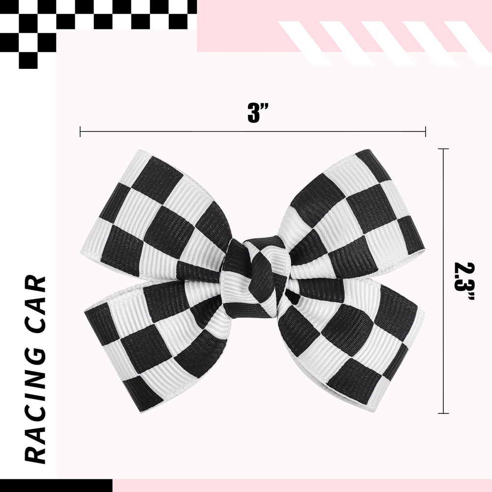 YanJie premium fabric bow with secure clip prevents snagging hair.