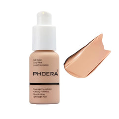 Yaper PHOERA Foundation 103 Warm Peach bottle for even, radiant skin.