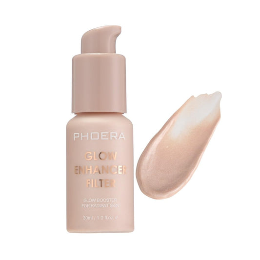 Yaper PHOERA Skin Glow Tint Foundation 01 Fair bottle close-up for radiant, even-looking skin