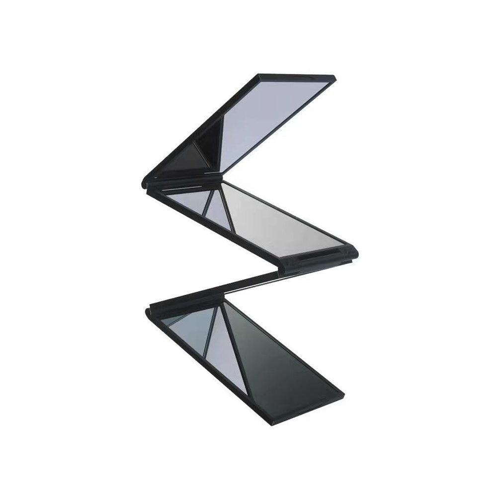 YCSSSD self-haircut mirror shows four angles for precise DIY cuts at home.