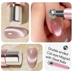YECIRALA cat eye magnet S-curve design for dynamic curves