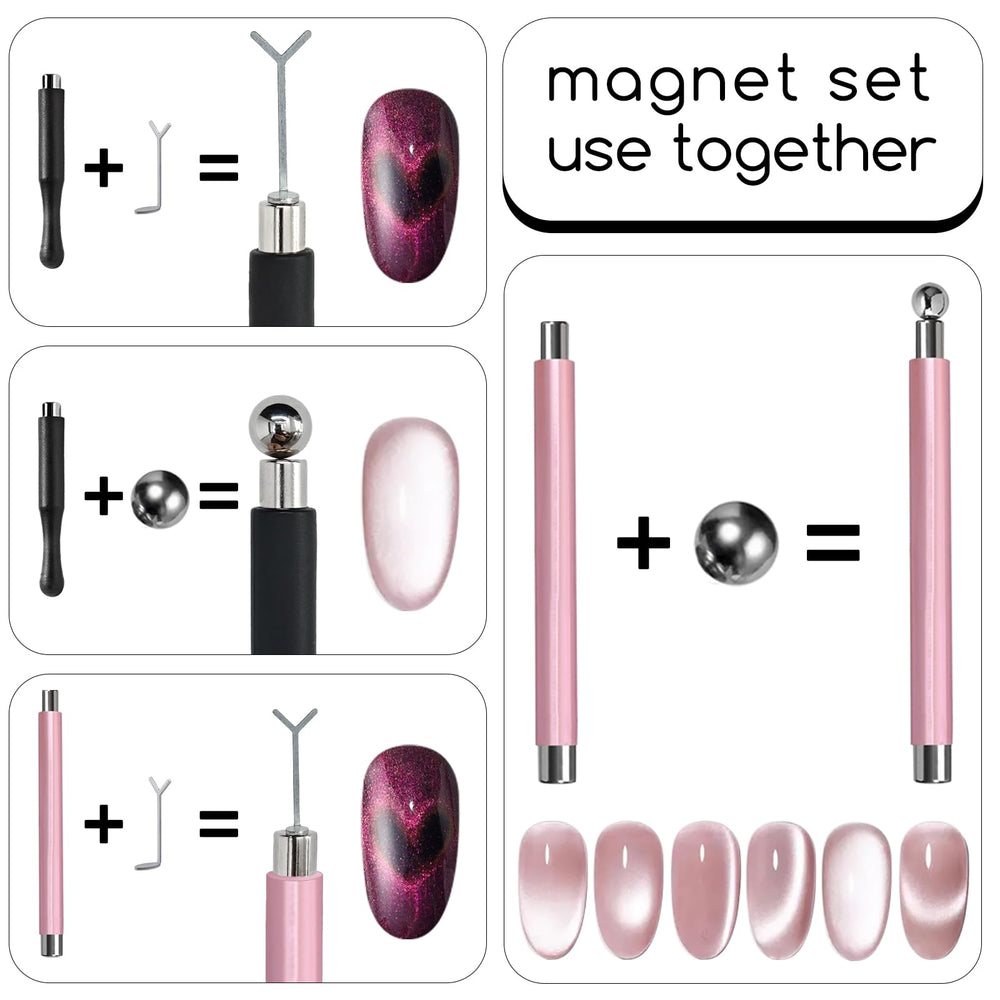 YECIRALA cat eye magnet wand design for fine accents