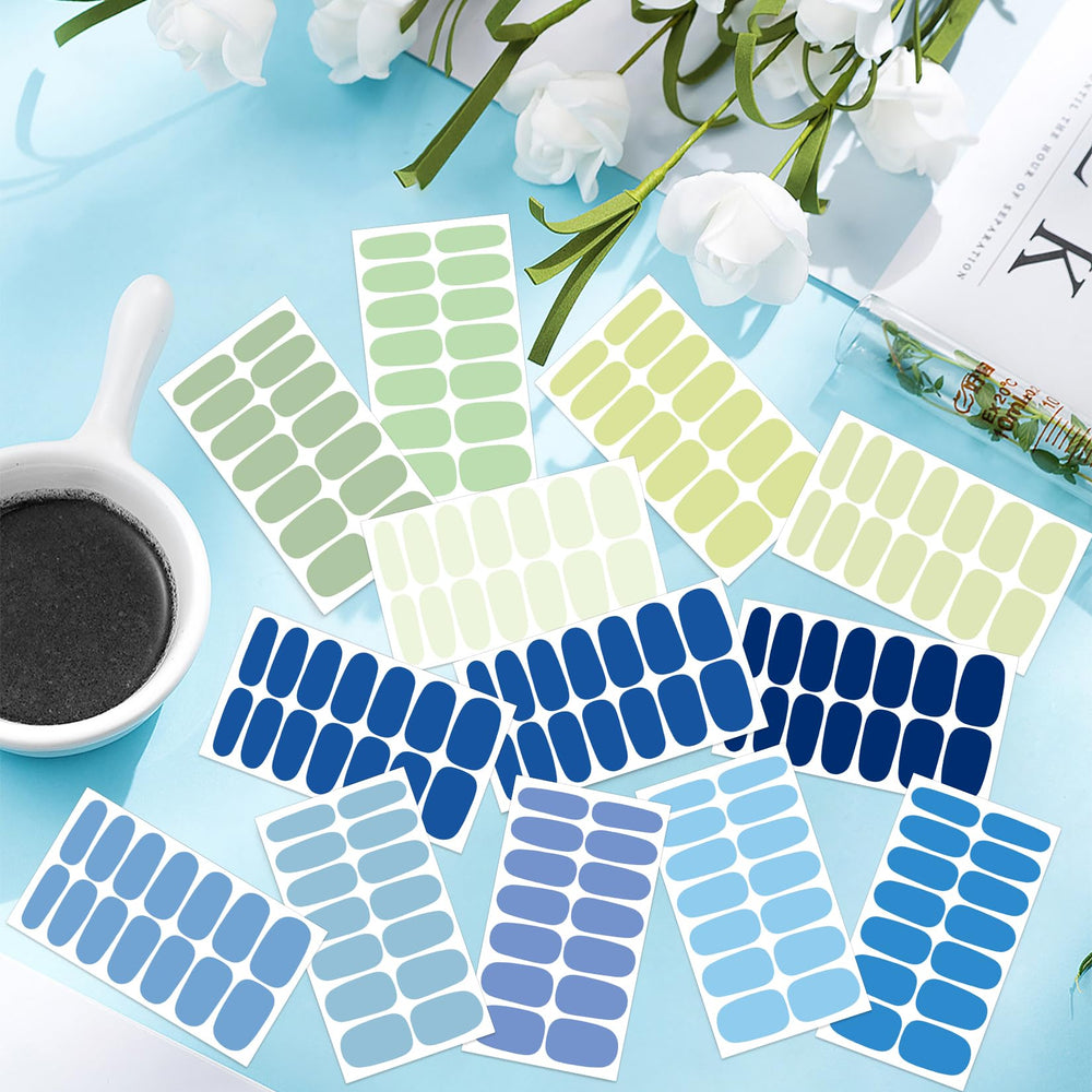YECIRALA easy application nail wraps for beginners