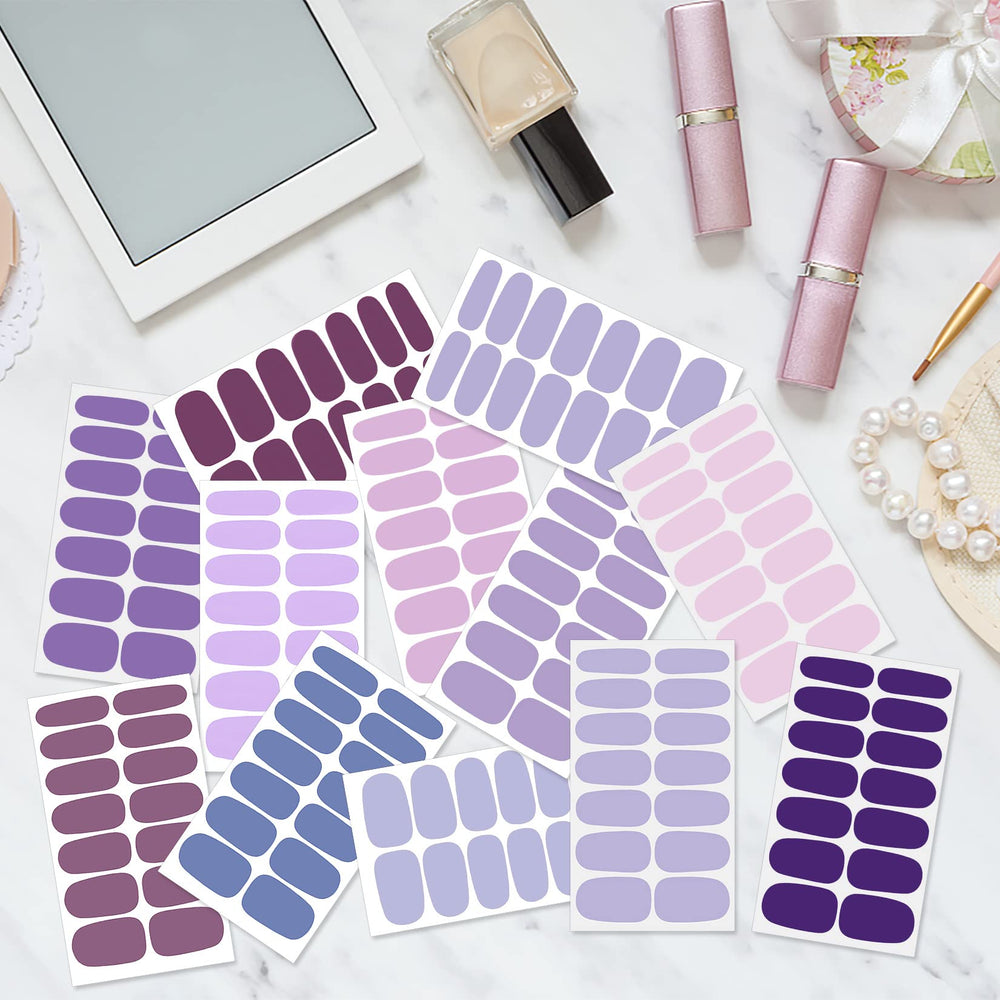 YECIRALA easy nail art solution with removable wraps for beginners.