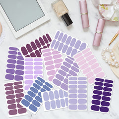 YECIRALA easy nail art solution with removable wraps for beginners.