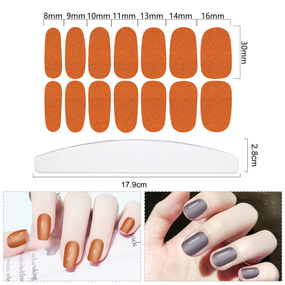 YECIRALA moon-shaped nail file for precise shaping