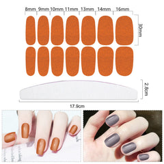 YECIRALA moon-shaped nail file for precise shaping