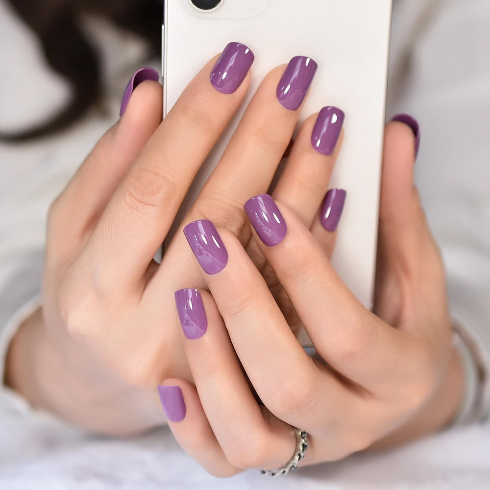 YECIRALA moon-shaped nail file included for precise edge shaping.