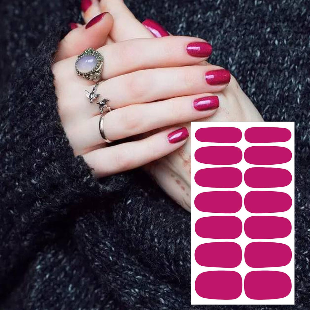 YECIRALA moon-shaped nail file included for smooth edges