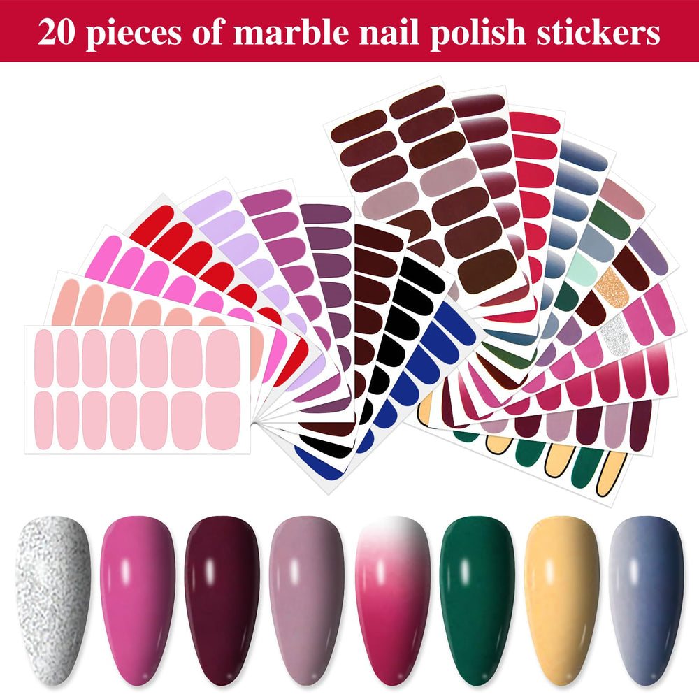 Close-up of YECIRALA solid color designs for quick chic nails