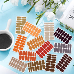 YECIRALA varied color nail wrap collection for different looks.