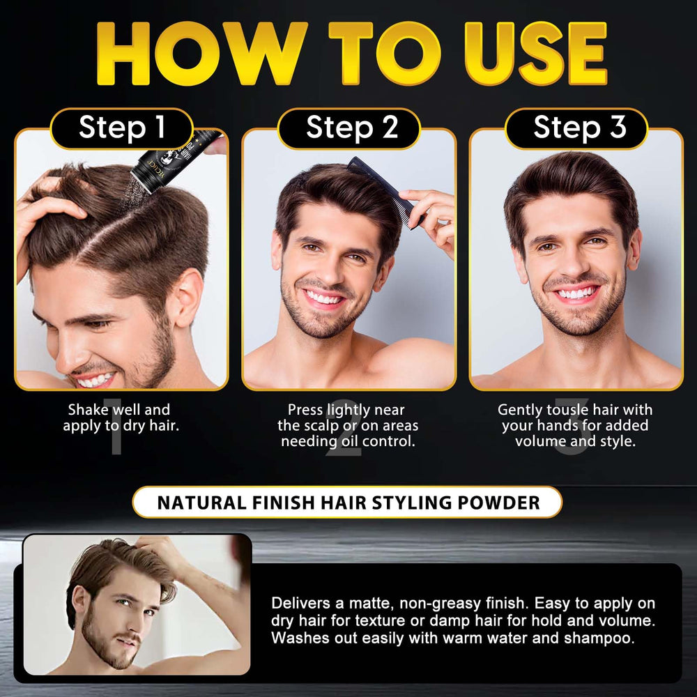 Yecuce matte finish hair texture example without grease.