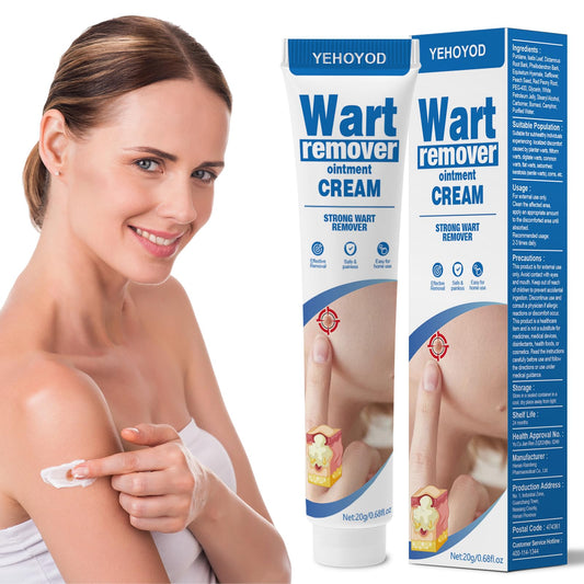 YEHOYOD fast-acting kit packaging for at-home skin tag removal convenience.