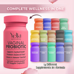 Vitamin C and Bioperine enhancing probiotic absorption