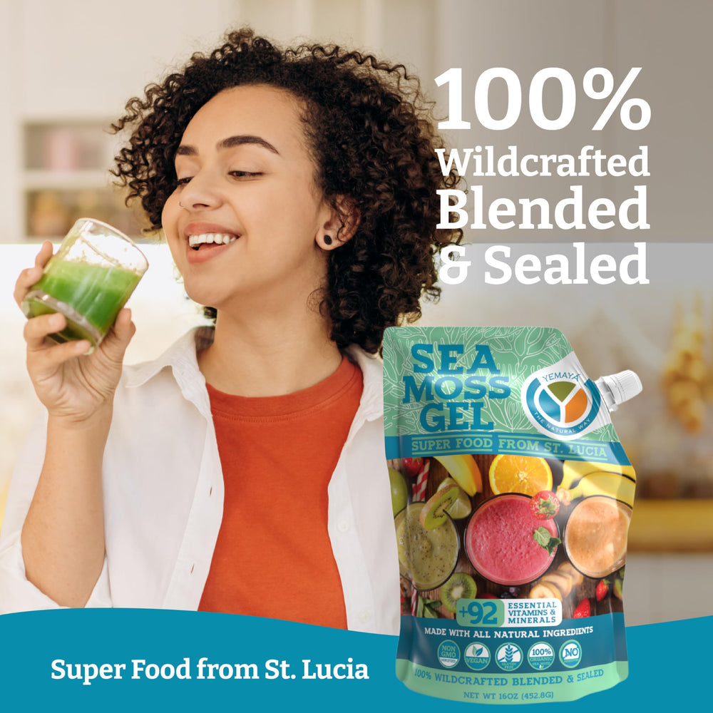 Sea moss gel ingredients and minerals