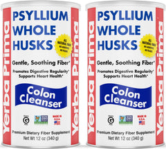 Yerba Prima Psyllium Whole Husks 12oz pack 2 front view