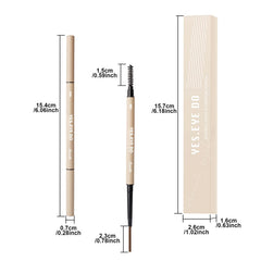 YES.EYE DO spoolie brush for brow grooming and blending
