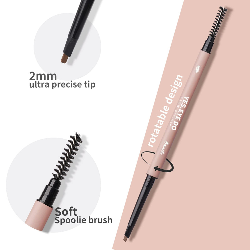 YES.EYE DO Ultra-precise 2mm tip creates hair-like strokes