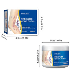 Yetary easy-to-use steps graphic illustrates daily leg care routine.