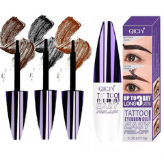 Yetary QICIY brow gel brown tint for long-lasting color on brows.