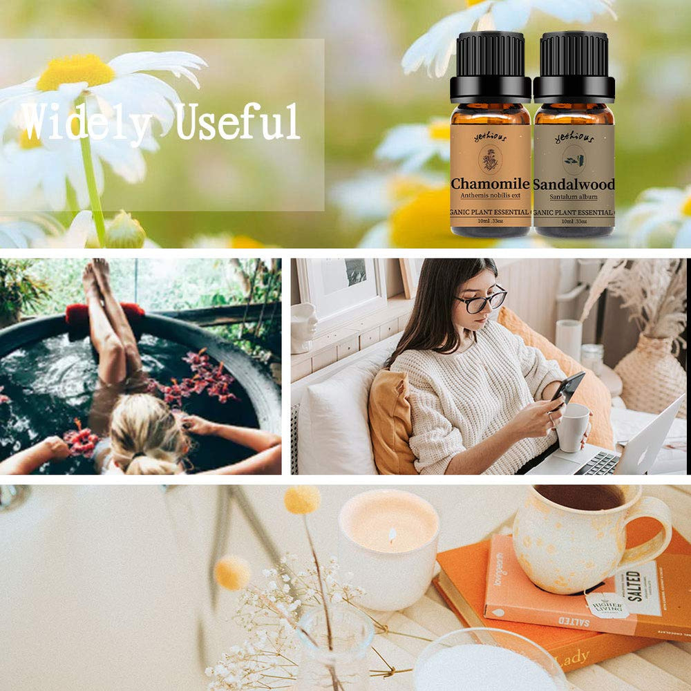 Beautiful gift packaging for Yethious essential oil set