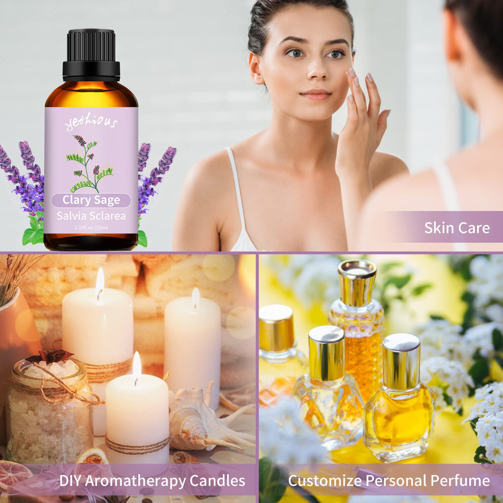 Gift present box for Clary Sage essential oil