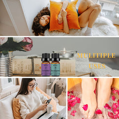Gift-ready packaging featuring lavender and eucalyptus oils
