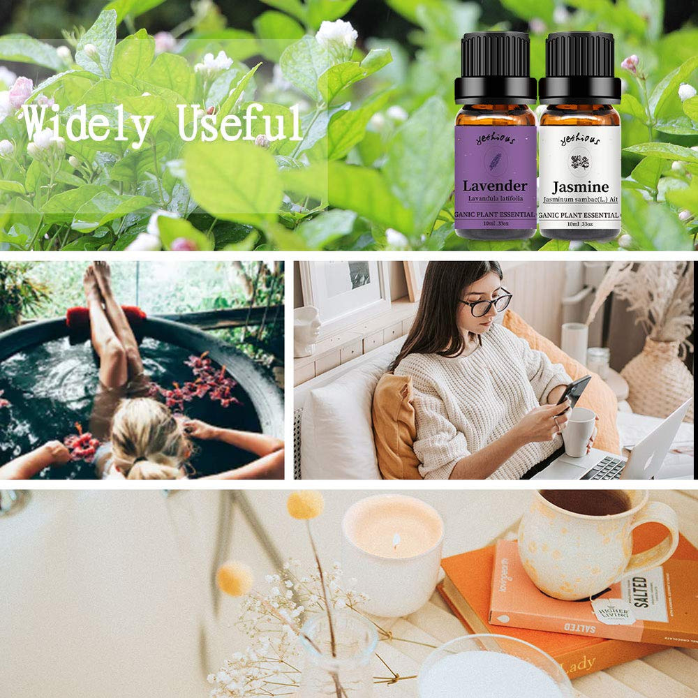 Aromatherapy scene with essential oils and diffuser