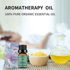 Vetiver oil used for diffuser and aromatherapy