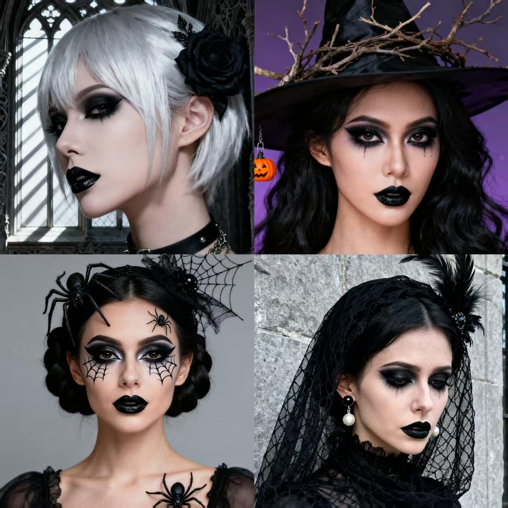 Yeweian 4-in-1 Halloween kit keeps essentials together for quick, complete looks.