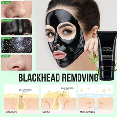 YFIXQNSU applying mask on forehead demonstrates easy spread.