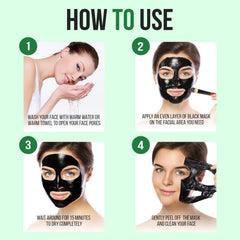 YFIXQNSU peel-off mask action lifting impurities gently.