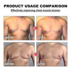 YG LianKai chest application of bee venom oil for massage.