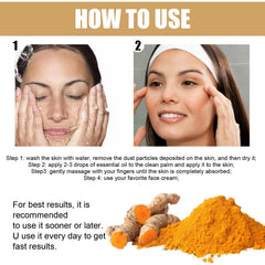 YG LianKai turmeric serum 2-pack outer box emphasizes multi-pack savings