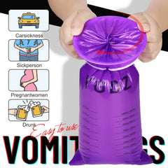 YGDZ Barf Bags lightweight and portable for travel on the go.