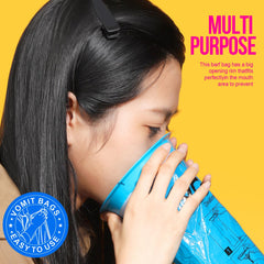 YGDZ Vomit Bags disposable 1000ml capacity supports larger spills without frequent changes