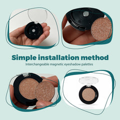 YiGuMy cream-to-powder eyeshadow for smooth application