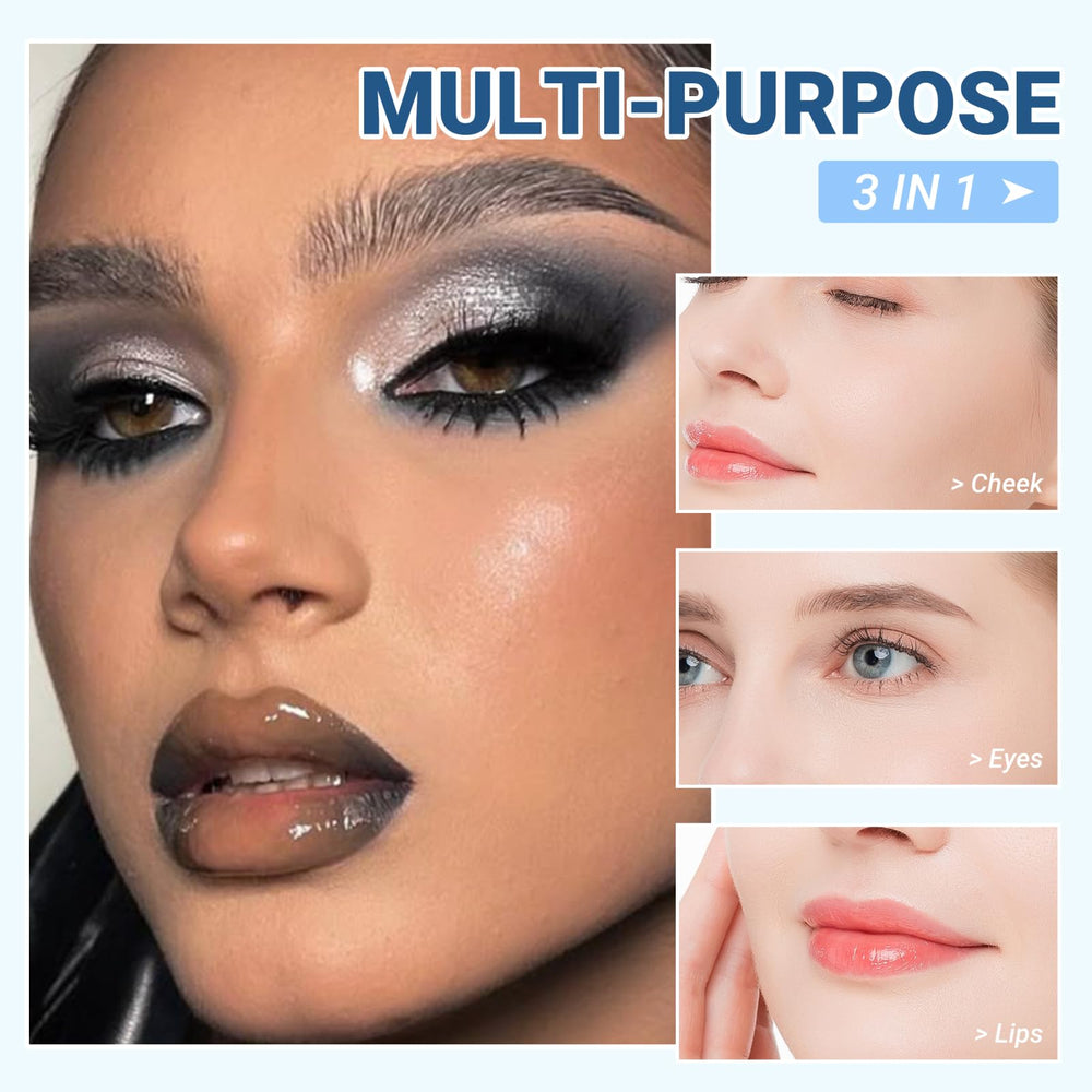 YiGuMy cream-to-powder formula glides smoothly with minimal fallout.