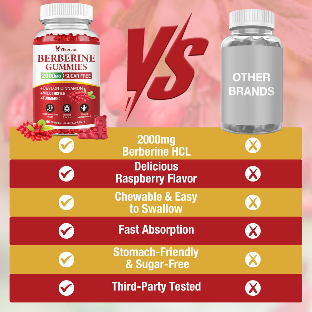 GMP-certified label and ingredients on package