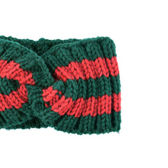 Yili Maizi ear warmer crochet head wrap for cozy winter warmth outdoors.