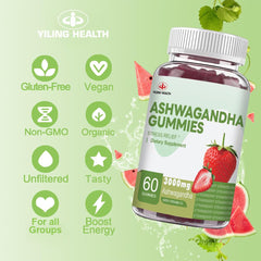 Gummies supporting energy, sleep, stress relief and mood