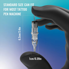 YILONG 9RM magnum shader needles for bold fills with control.