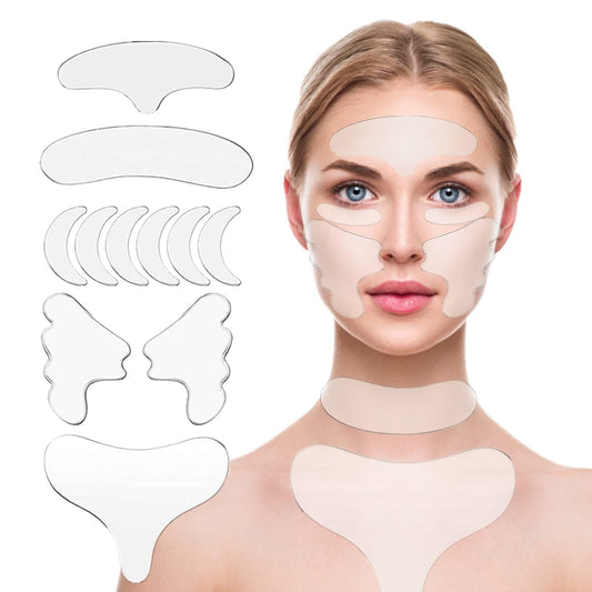 YISHIQI neck-wrinkle-patches for overnight smoothing.