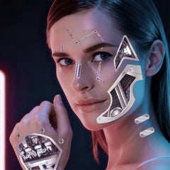 Yitla easy-application tattoo kit simplifies applying a dramatic design.