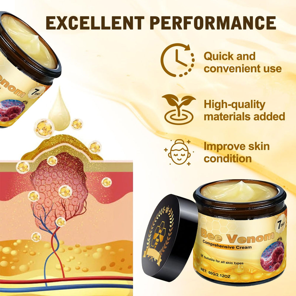 Evening routine with YIVANNUO Bee Venom Cream for gentle nourishment