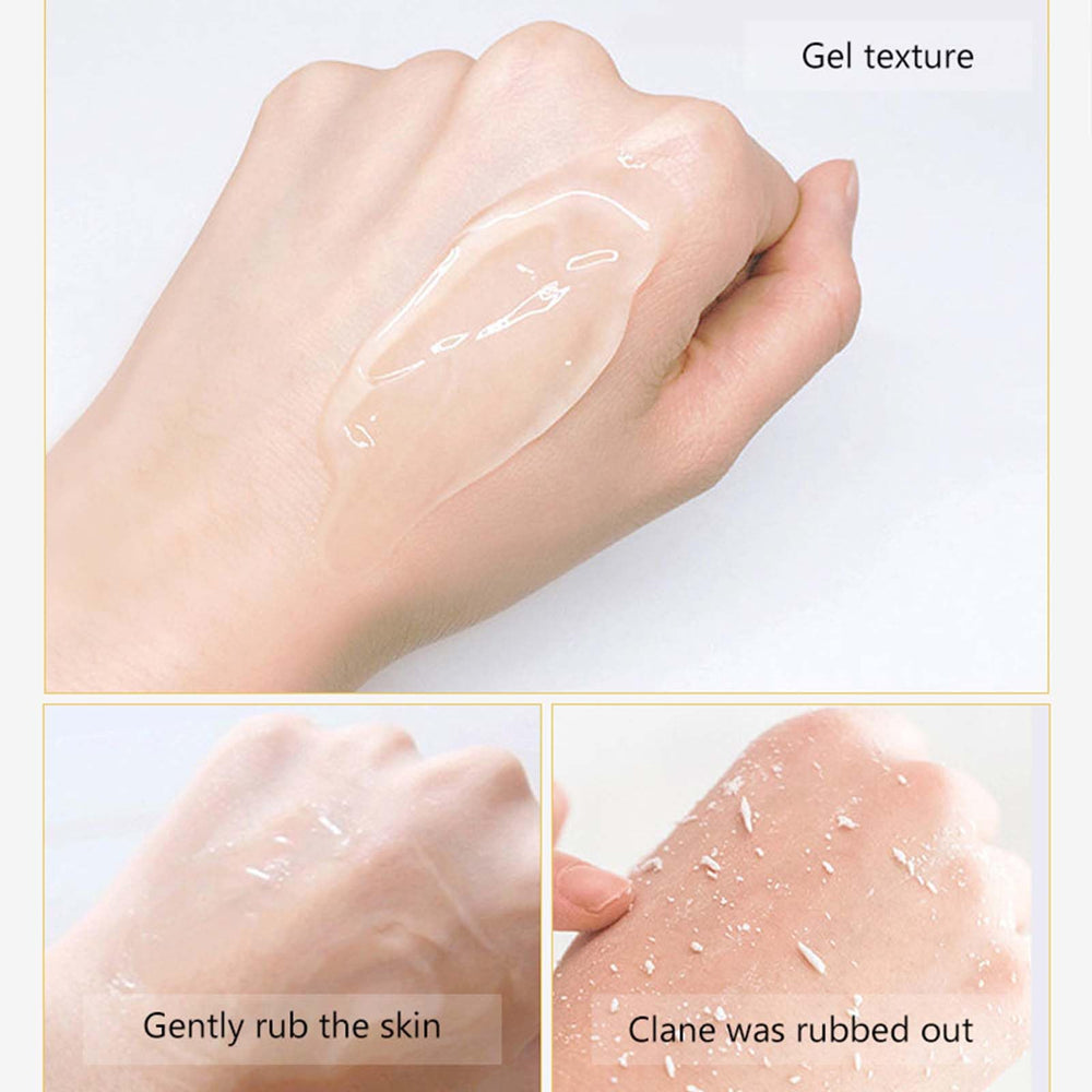 YJLYQF Lemon Exfoliating Gel with bright citrus scent for refreshing rituals.