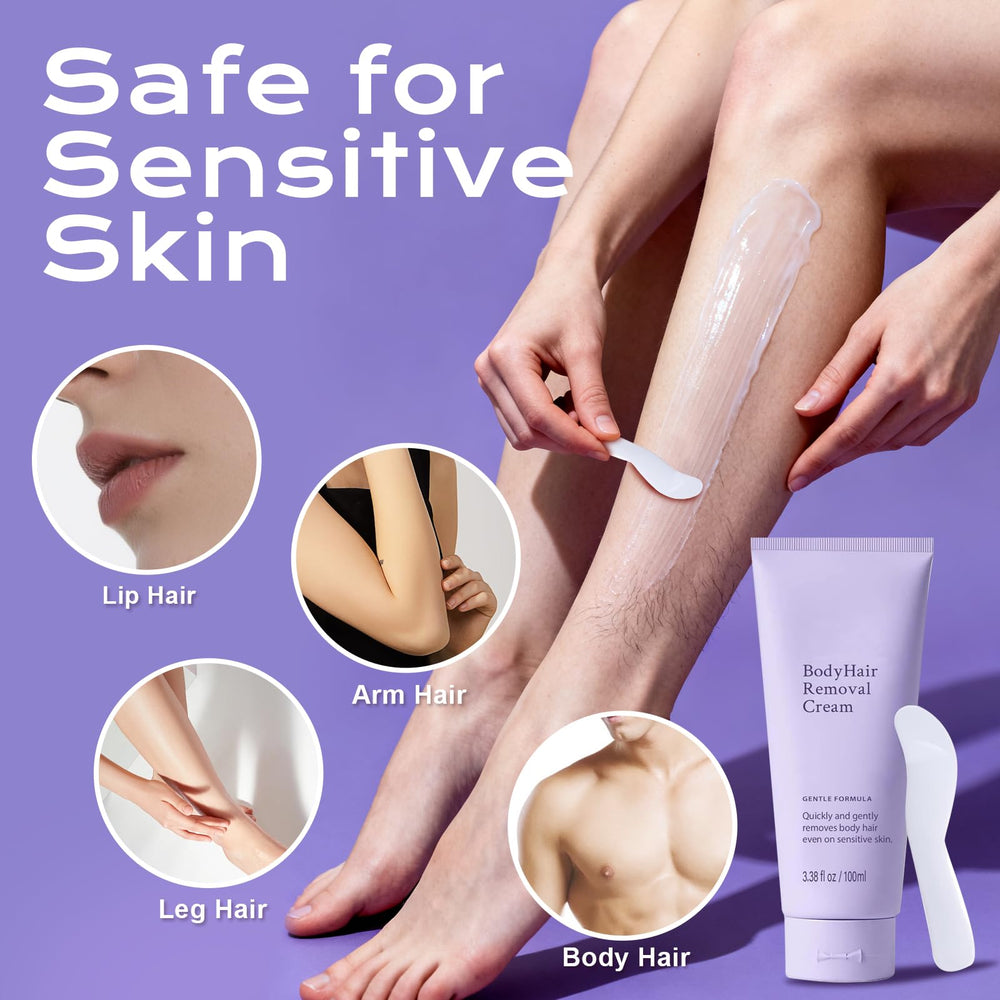 Underarm area being treated with YKJHCSL for sensitive skin
