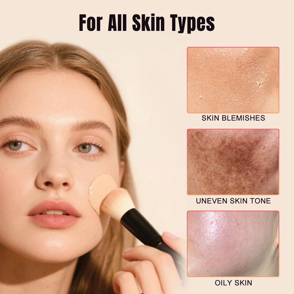 YKJHCSL packaging display highlights all-in-one makeup versatility.