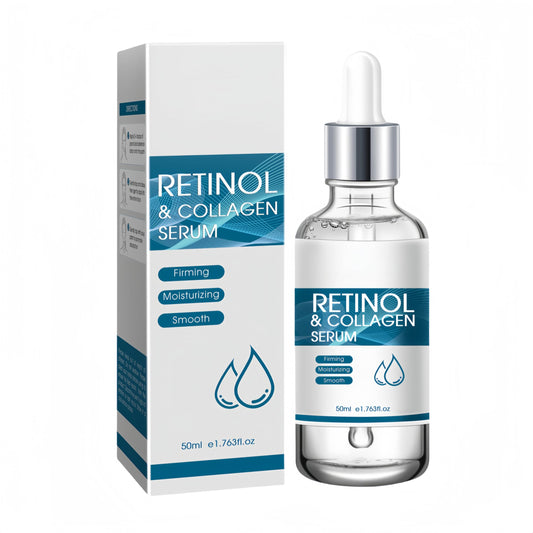 YKLWORLD Retinol Serum bottle close-up showing the anti-aging action for smoother skin.