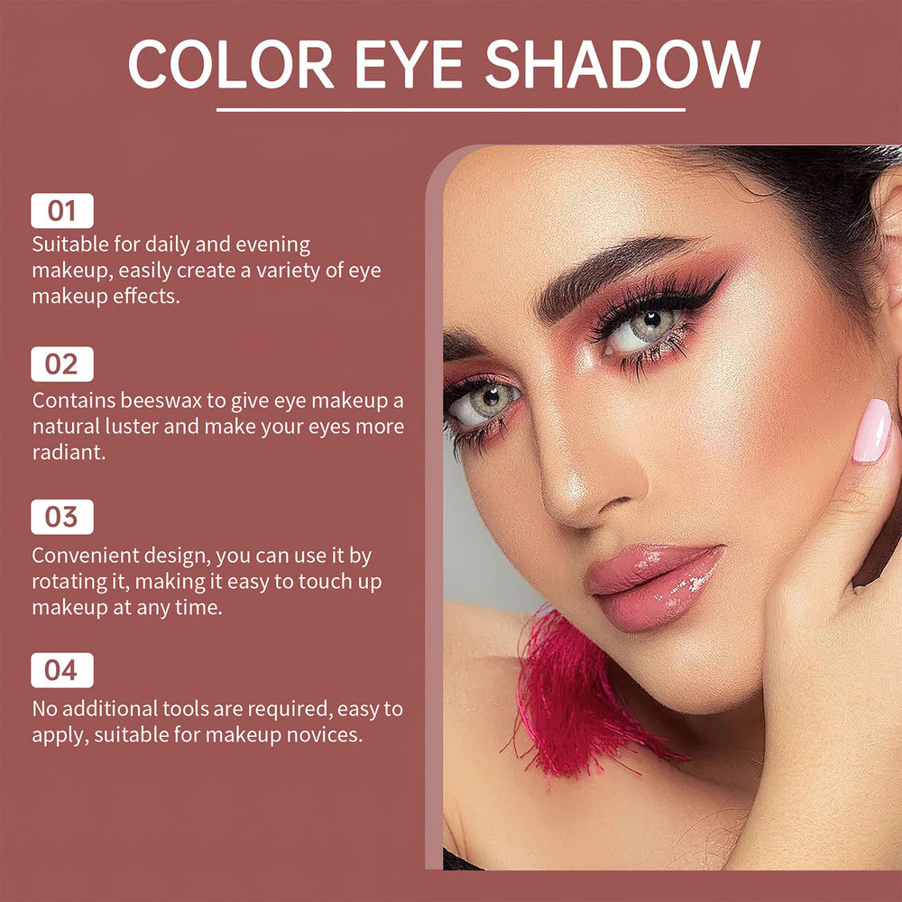 Ylapagne six-color set for daily routine from natural to dramatic eye looks